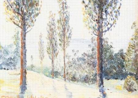 French Countryside oil painting